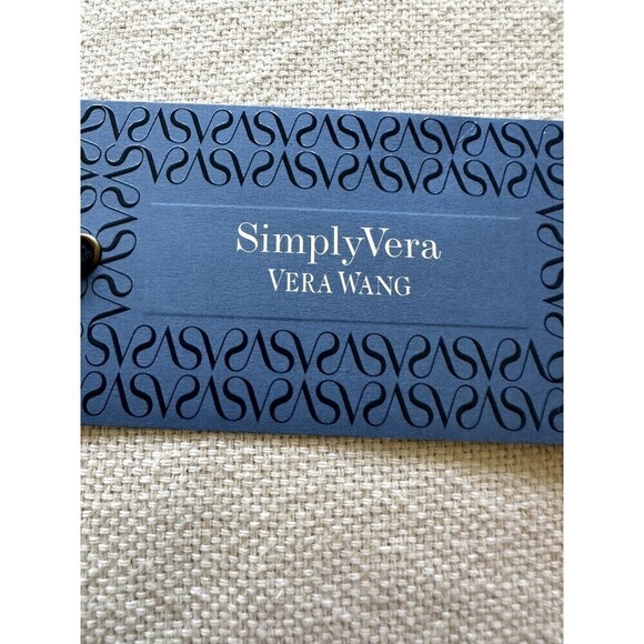 Simply Vera Vera Wang Khaki Skinny Trousers Woman's Size 8 Minimal Office Work - Picture 6 of 16